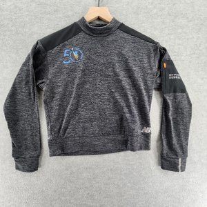 New Balance Shirt Womens Small TCS New York Marathon 50th Anniversary Heat Grid